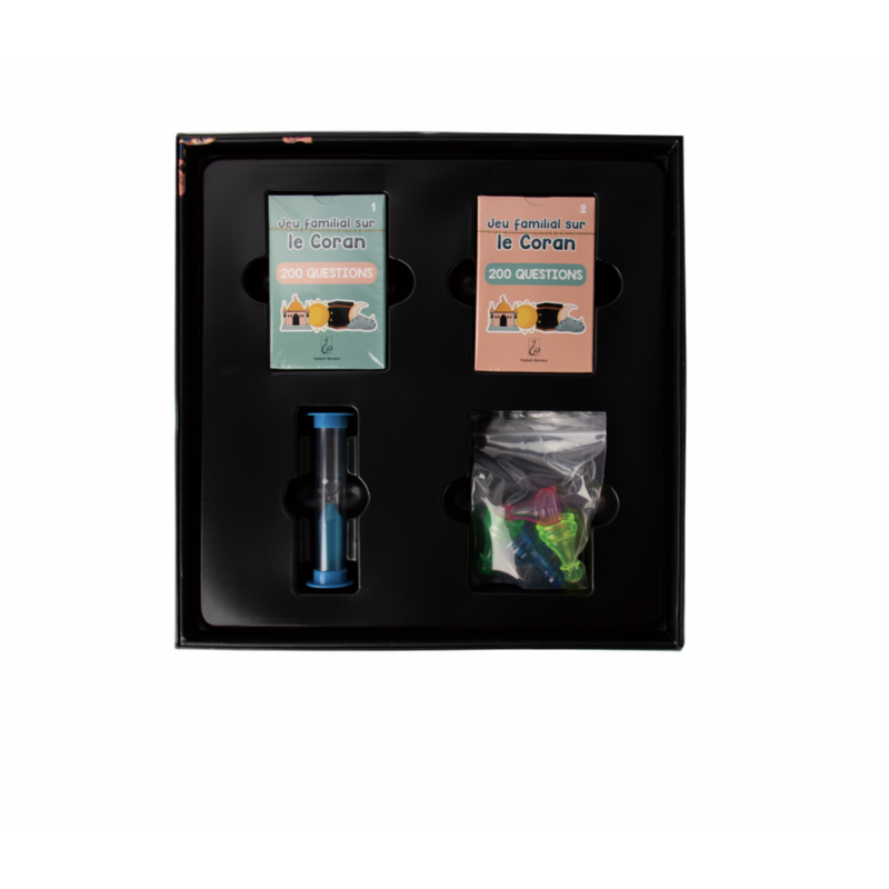 Jeu familial sur Le Coran (blanc et doré) – Hadieth Benelux