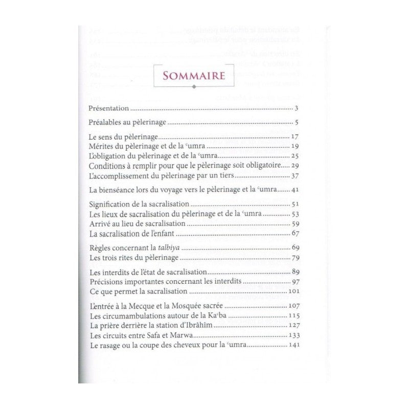 Précédent TOUT SAVOIR SUR LE HAJJ ET LA OMRA - Editions Tawbah TOUT SAVOIR SUR LE HAJJ ET LA OMRA - Editions Tawbah TOUT SAVOIR SUR LE HAJJ ET LA OMRA - Editions Tawbah TOUT SAVOIR SUR LE HAJJ ET LA OMRA - EDITIONS TAWBAH