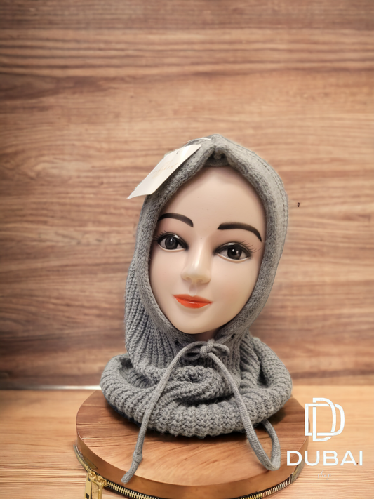 cagoule grise ideal pour l'hivers