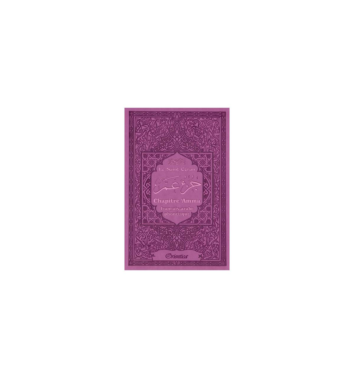 CHAPITRE AMMA FR/AR ET PHONÉTIQUE POCHE