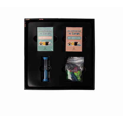 Jeu familial sur Le Coran (blanc et doré) – Hadieth Benelux