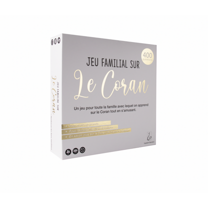 Jeu familial sur Le Coran (blanc et doré) – Hadieth Benelux