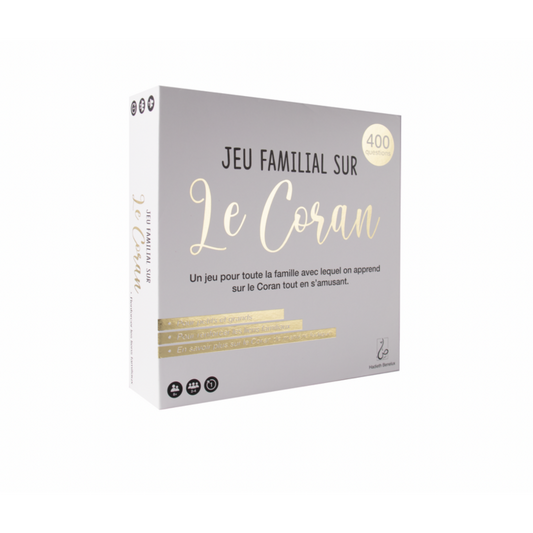 Jeu familial sur Le Coran (blanc et doré) – Hadieth Benelux