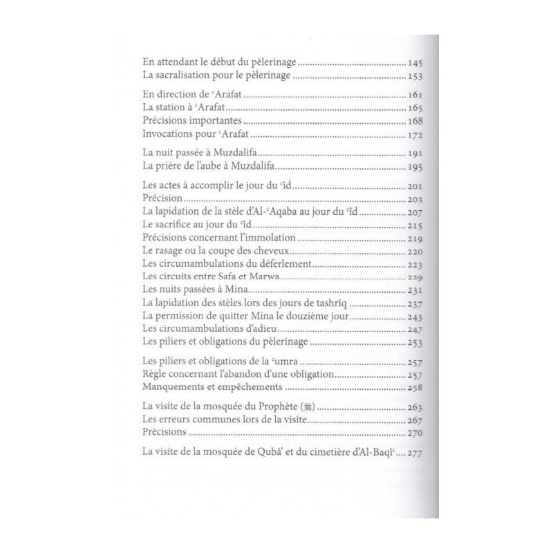Précédent TOUT SAVOIR SUR LE HAJJ ET LA OMRA - Editions Tawbah TOUT SAVOIR SUR LE HAJJ ET LA OMRA - Editions Tawbah TOUT SAVOIR SUR LE HAJJ ET LA OMRA - Editions Tawbah TOUT SAVOIR SUR LE HAJJ ET LA OMRA - EDITIONS TAWBAH
